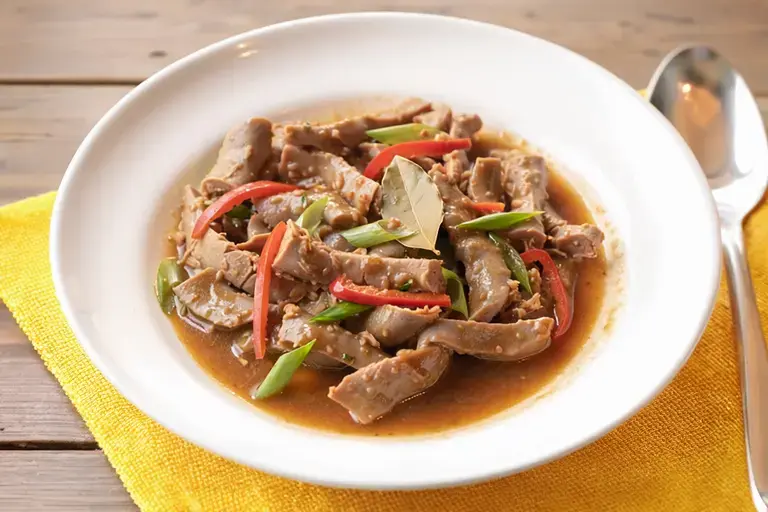 Adobong Tungol ng Tuna