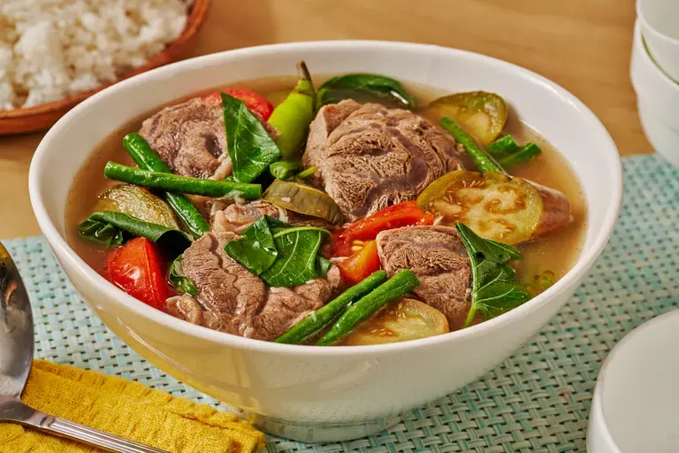 Beef Sinigang with Gabi