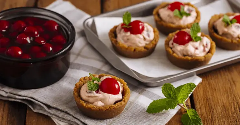 Cherries and Cream Cupped