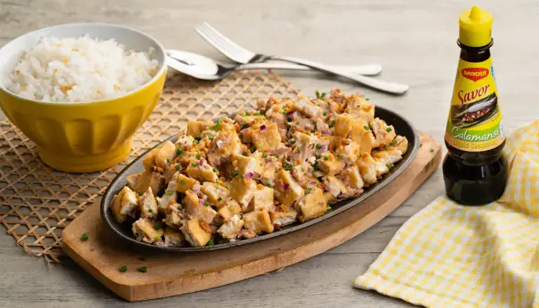 Tuna and Tokwa Sisig