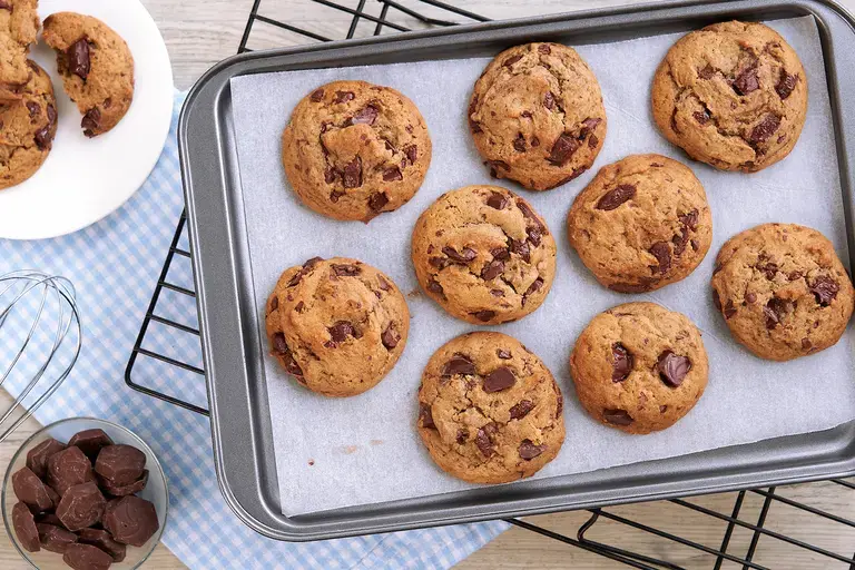 Creamy Rich Chocolate Chip Cookies
