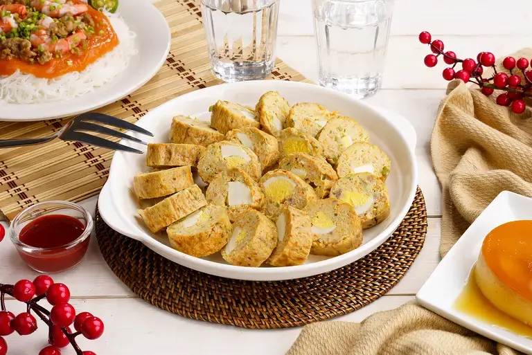 Creamy Chicken Embutido