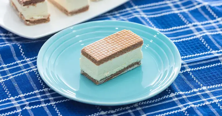 Chocolate Wafer Ice Cream Sandwich