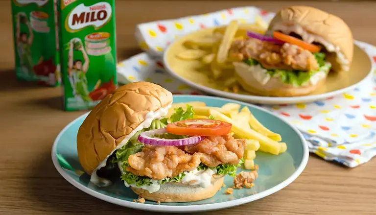 Fried Chicken Burger