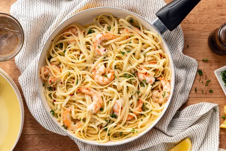 Shrimp Scampi Pasta