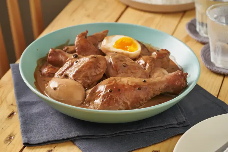 Adobong Manok sa Gata