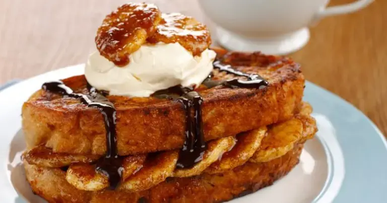 banana stuffed french toast