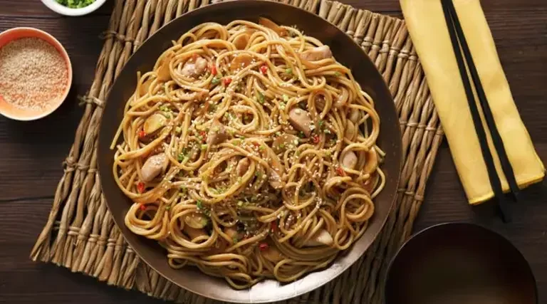 Asian Chicken Spaghetti