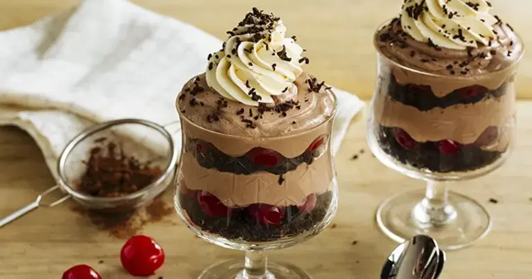 Triple Delish Black Forest Trifle