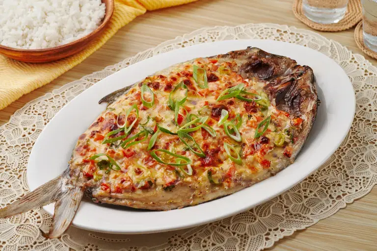 Baked Cheesy Bangus