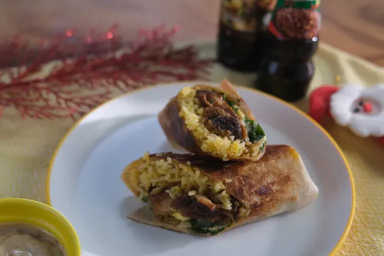 Leftover Lechon Kare-Kare Burrito