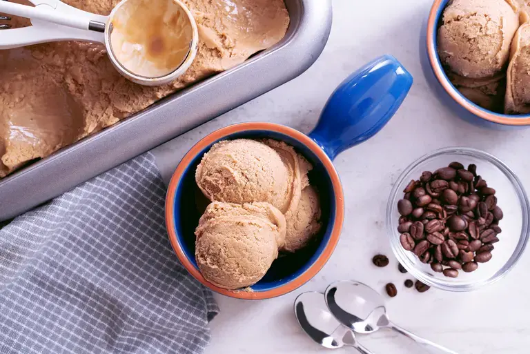 coffee ice cream