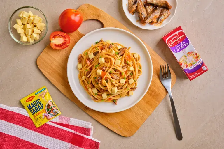 Carnation_Everyday Creamer_Spicy Sardine Pasta