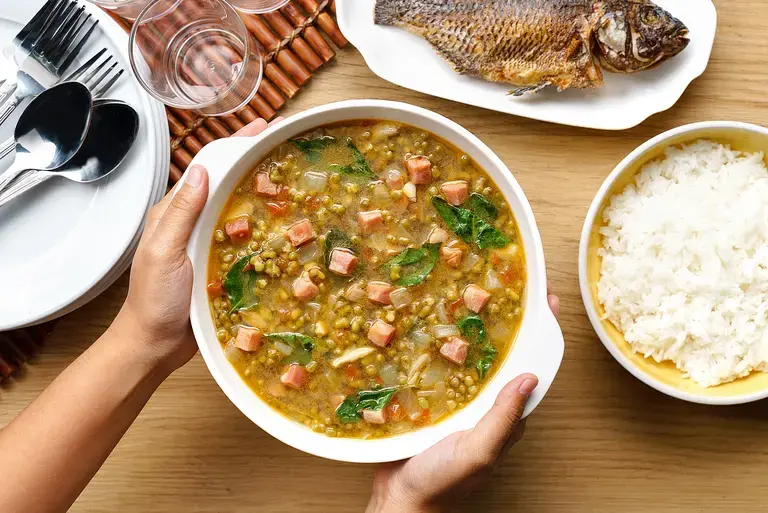 Ginisang Munggo with Hamon