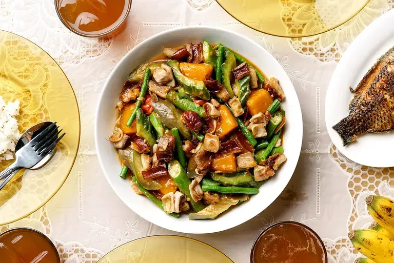 Pinakbet with Lechon