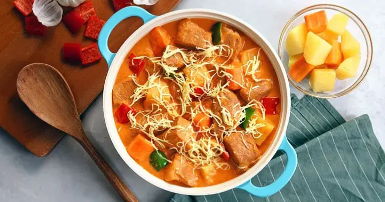 Creamy Pork Caldereta