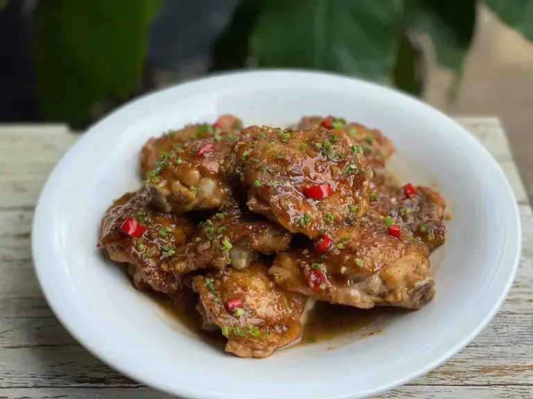 Oystar Chicken with Lime Soda