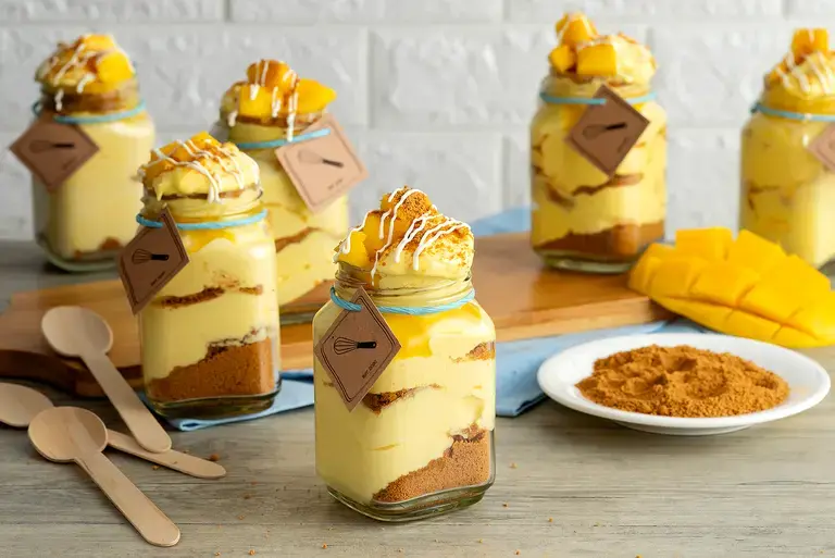 Mango Graham Soft Serve