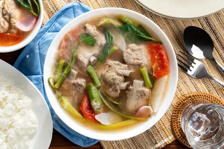 Magical Sinigang na Buto-buto with Gabi