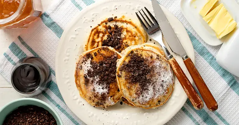 cookies and cream pancake