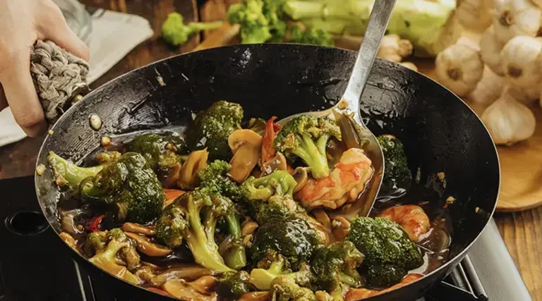 Shrimp and Broccoli