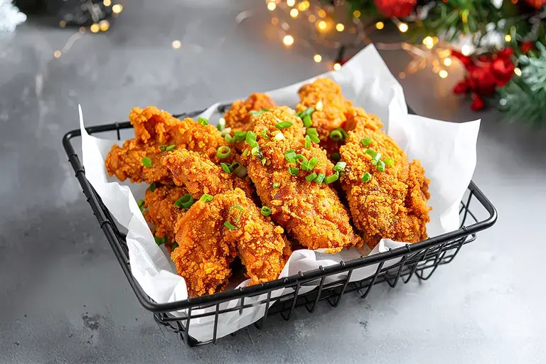 Restaurant-style Fried Chicken with Sweet and Spicy Sauce