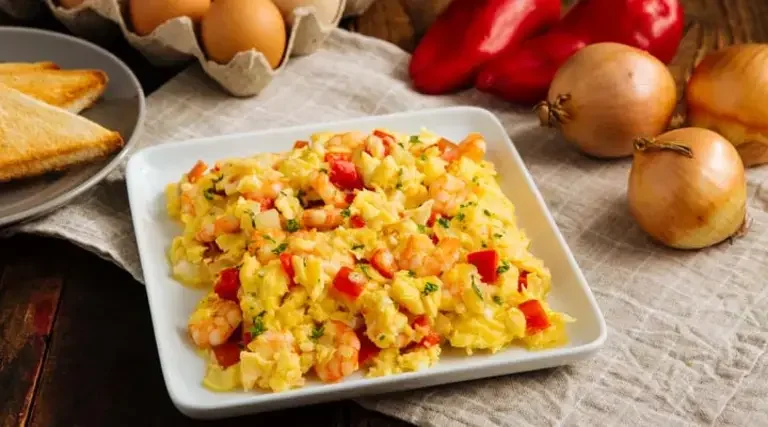 Scrambled Egg with Shrimp Main