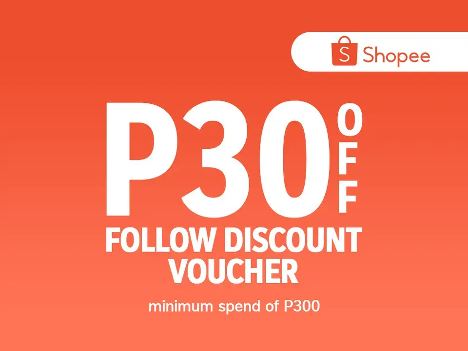 P30 Off Follow Discount Voucher