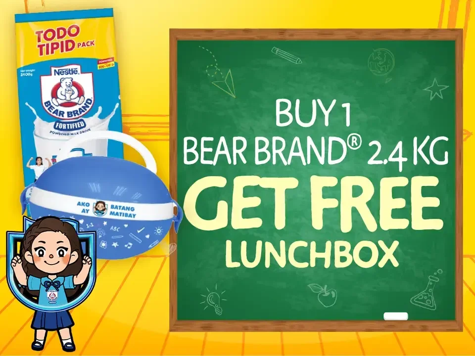 Buy 1 Bear Brand Get Free Lunchbox