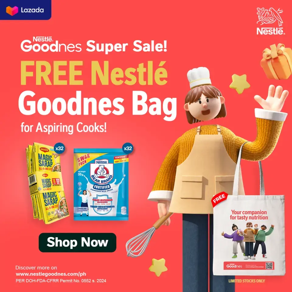FREE Goodnes Bag for Cooks (Lazada)