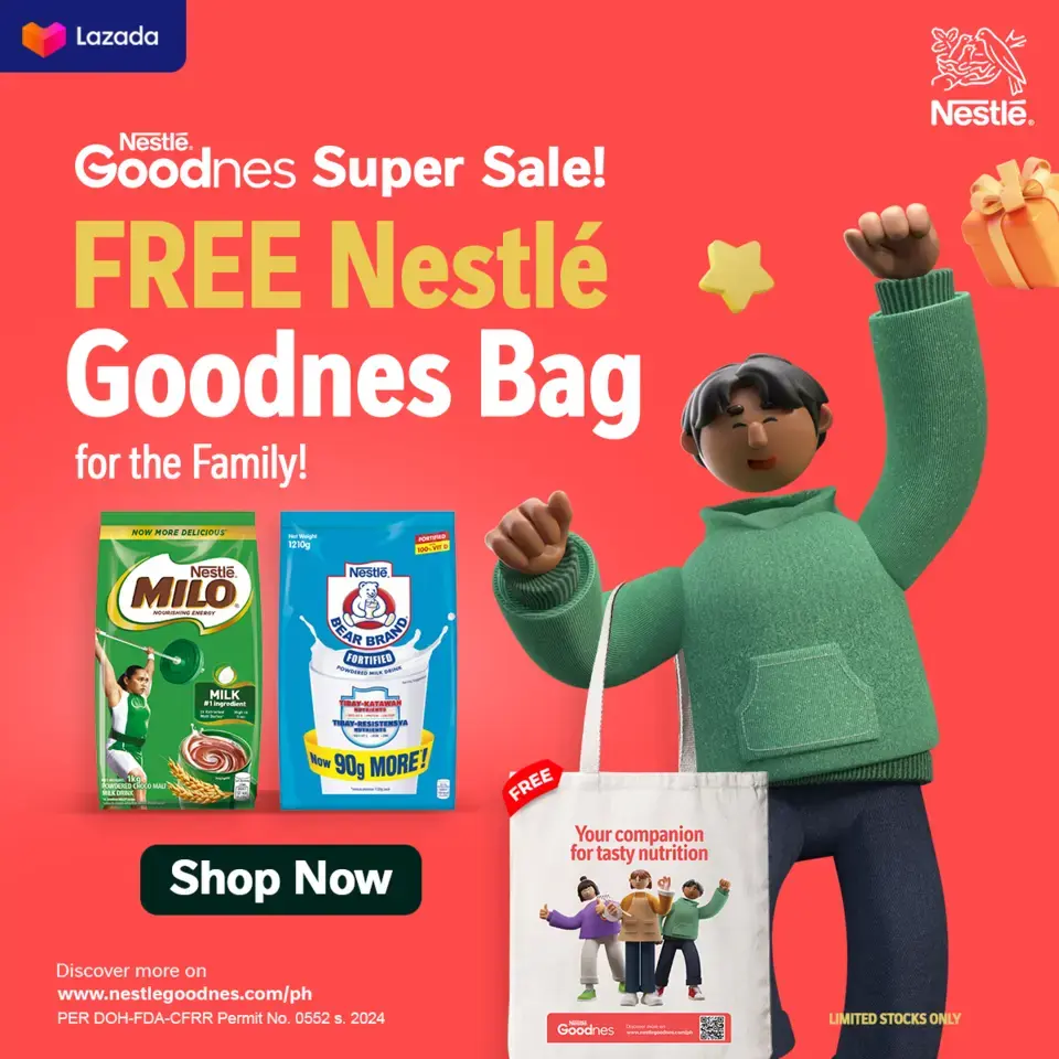 FREE Goodnes Bag for the fam (Lazada)