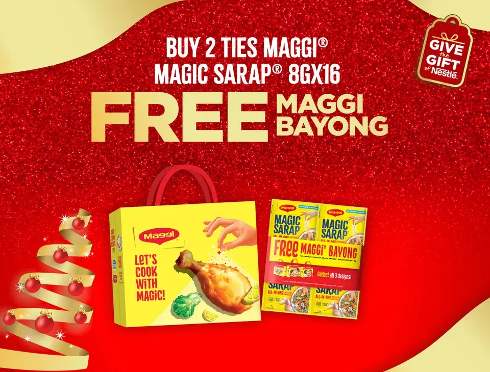 Buy 2 Ties MMS 8g get FREE Bayong