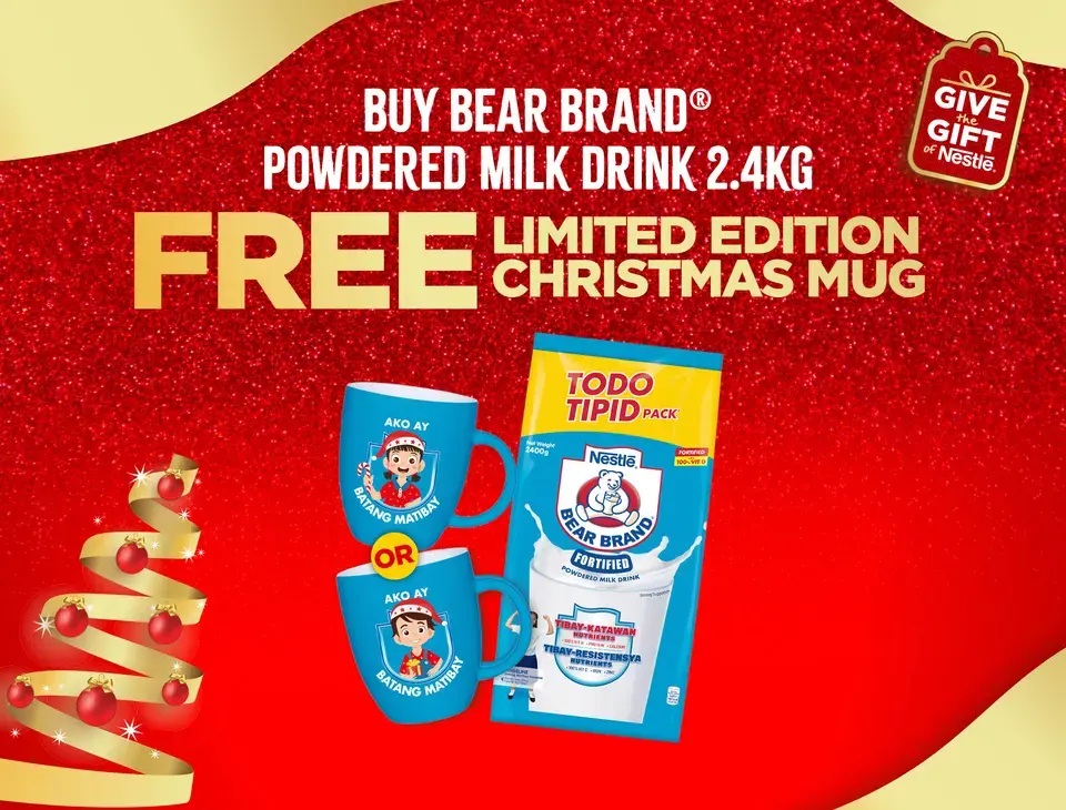 Buy BBPMD 2.4kg get FREE Limited Edition Christmas Mug