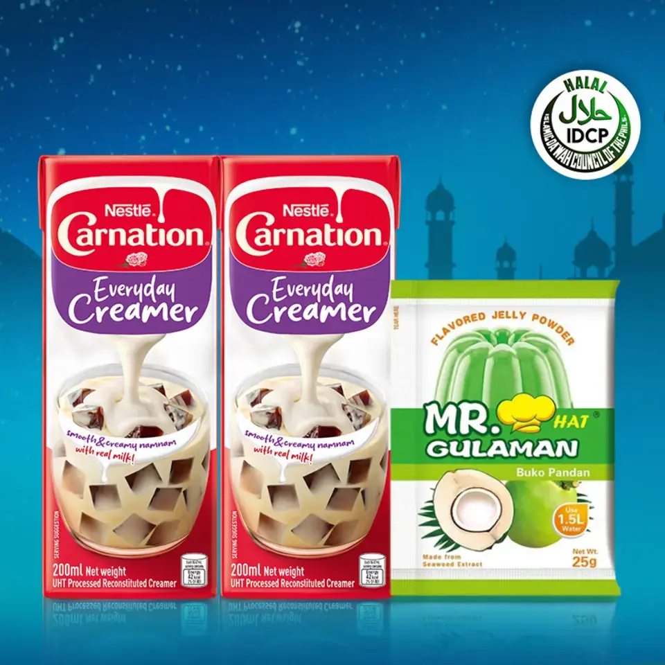 Buy 2pcs Carnation Everyday Creamer FREE Gulaman