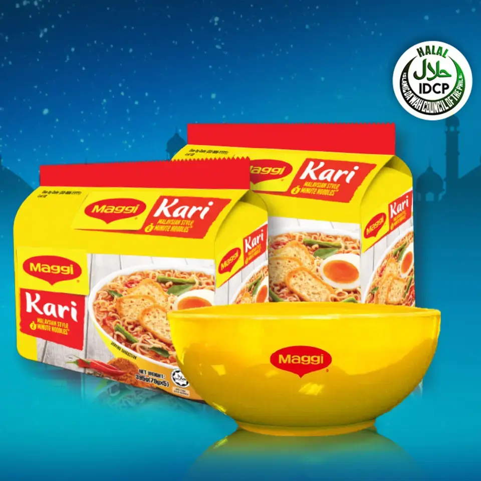 Buy 2 multi-packs Maggi Kari FREE Ramadan Bowl