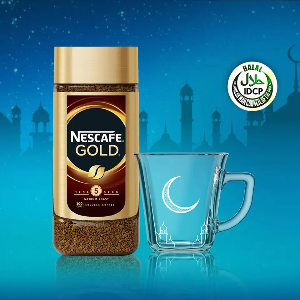 Buy 1 Nescafé Gold 200g FREE Ramadan Glass Mug