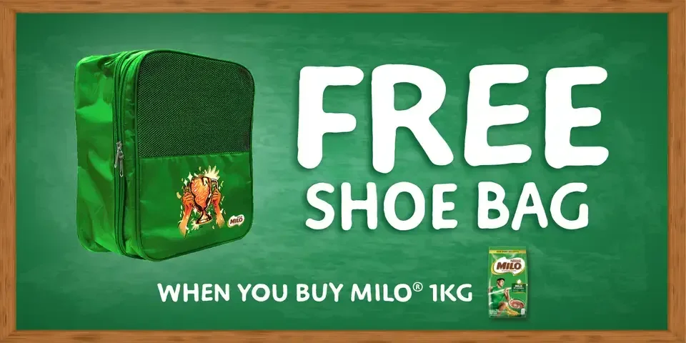 FREE MILO Shoe Bag