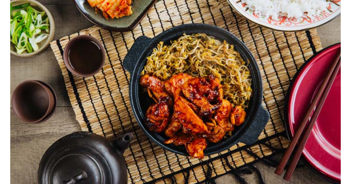 Korean Chicken Barbecue with Bean Sprouts | Nestlé Goodnes
