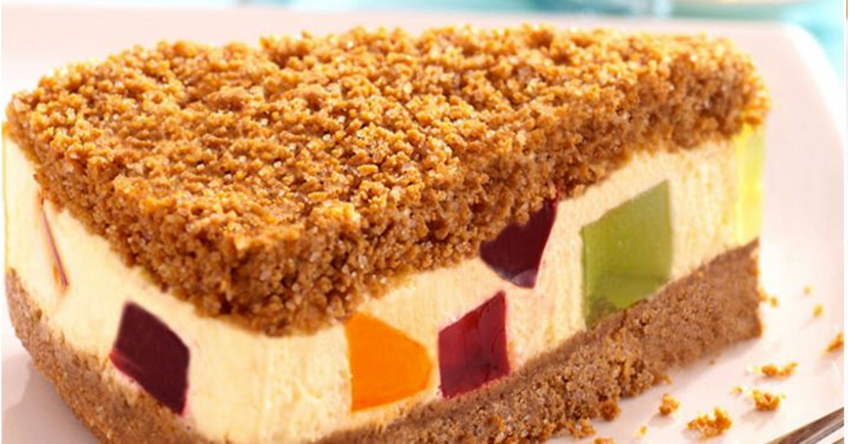 Stained Glass Cheesecake | Goodnes