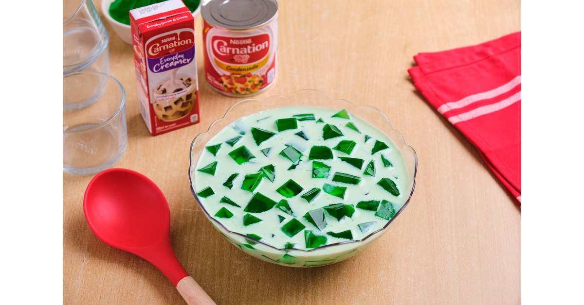 Easy Buco Pandan Salad Recipe | Carnation® | Nestlé Goodnes PH