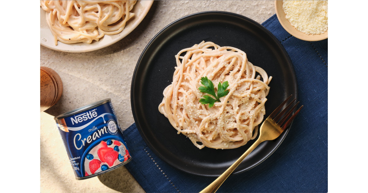 Milky Truffle Pasta Recipe | NAPC | Nestlé Goodnes PH
