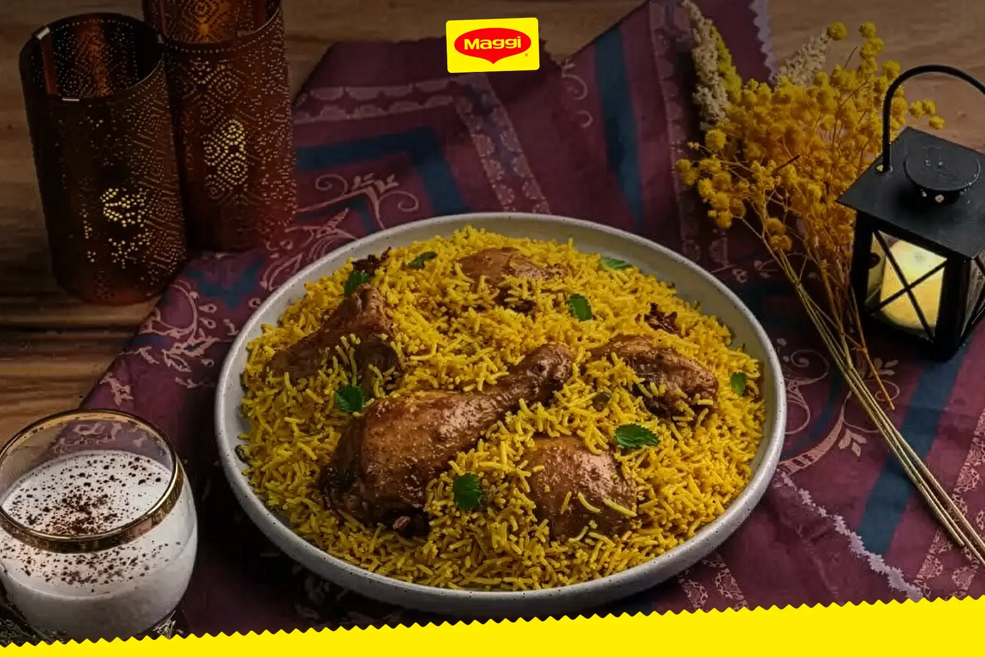 Chicken Biryani to match the handaan energy