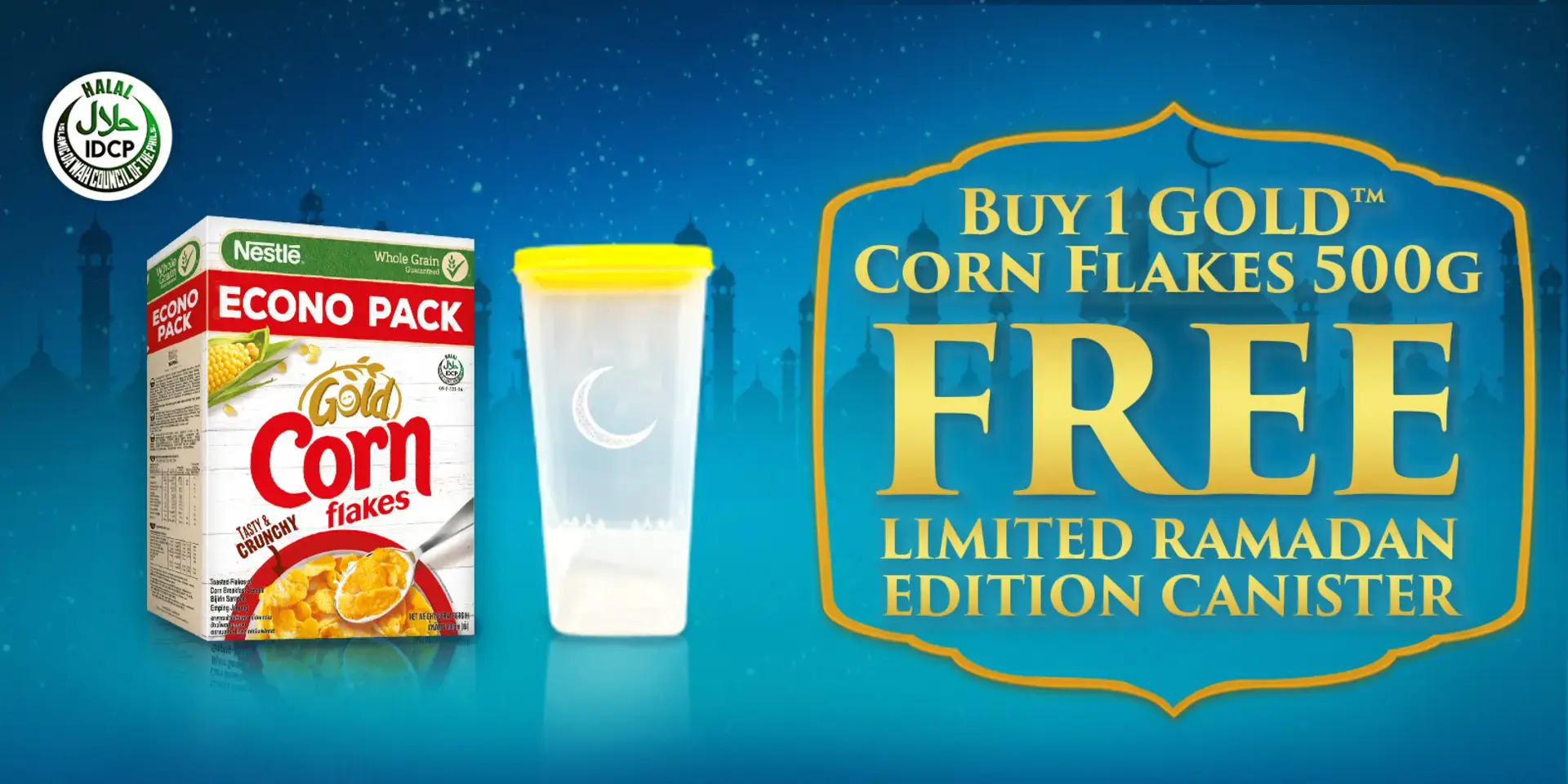 Buy Gold Corn Flakes 500g FREE Ramadan Canister
