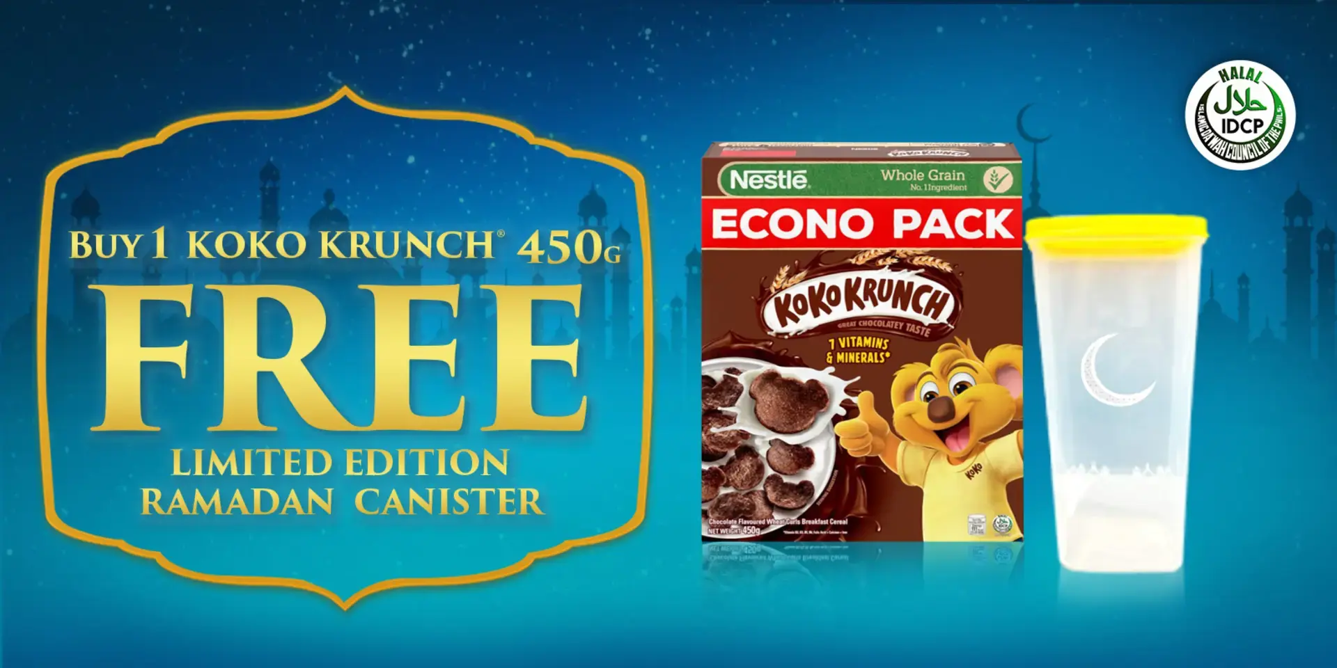 Buy Koko Krunch 450g FREE Ramadan Canister