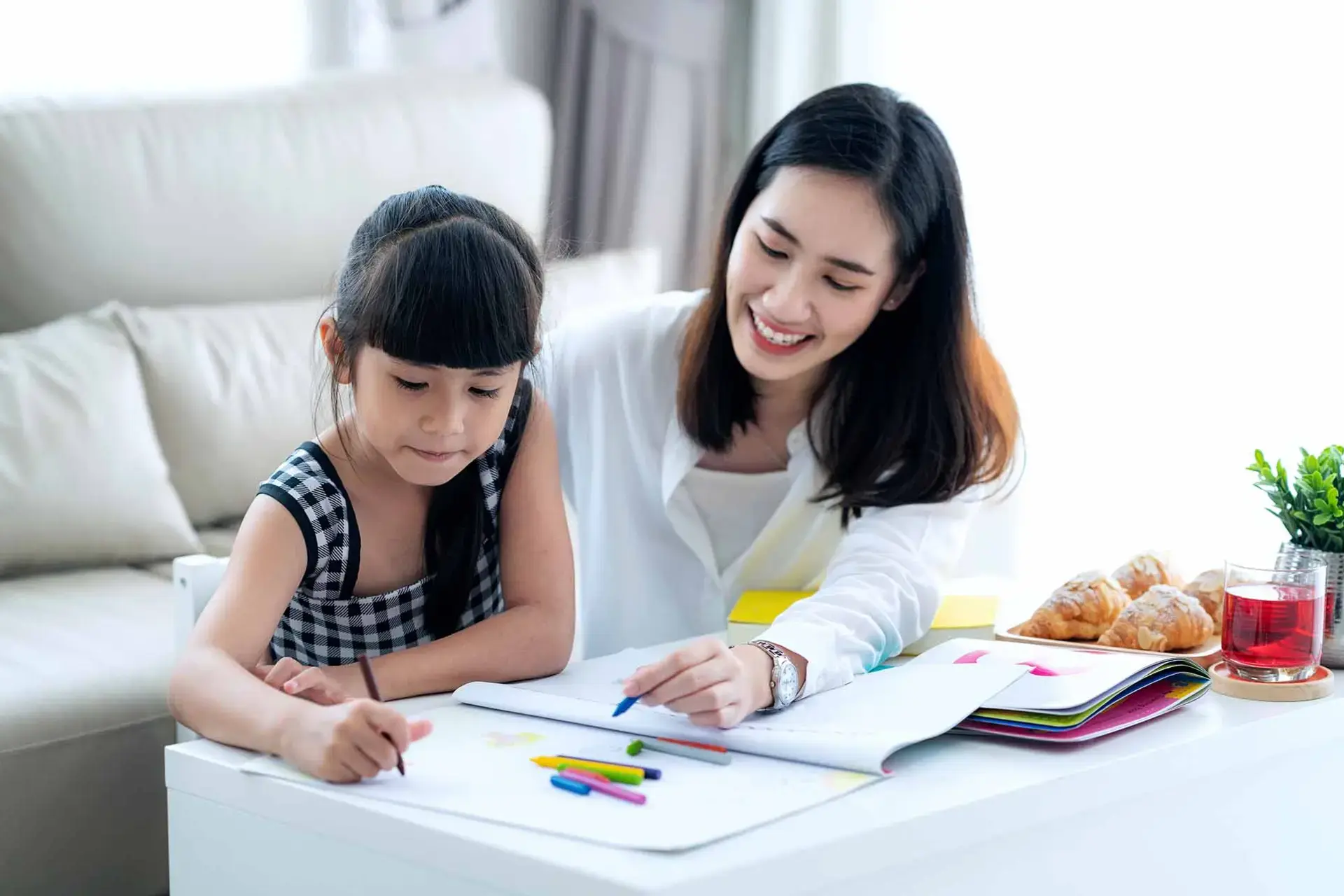 A stable mood and increased productivity