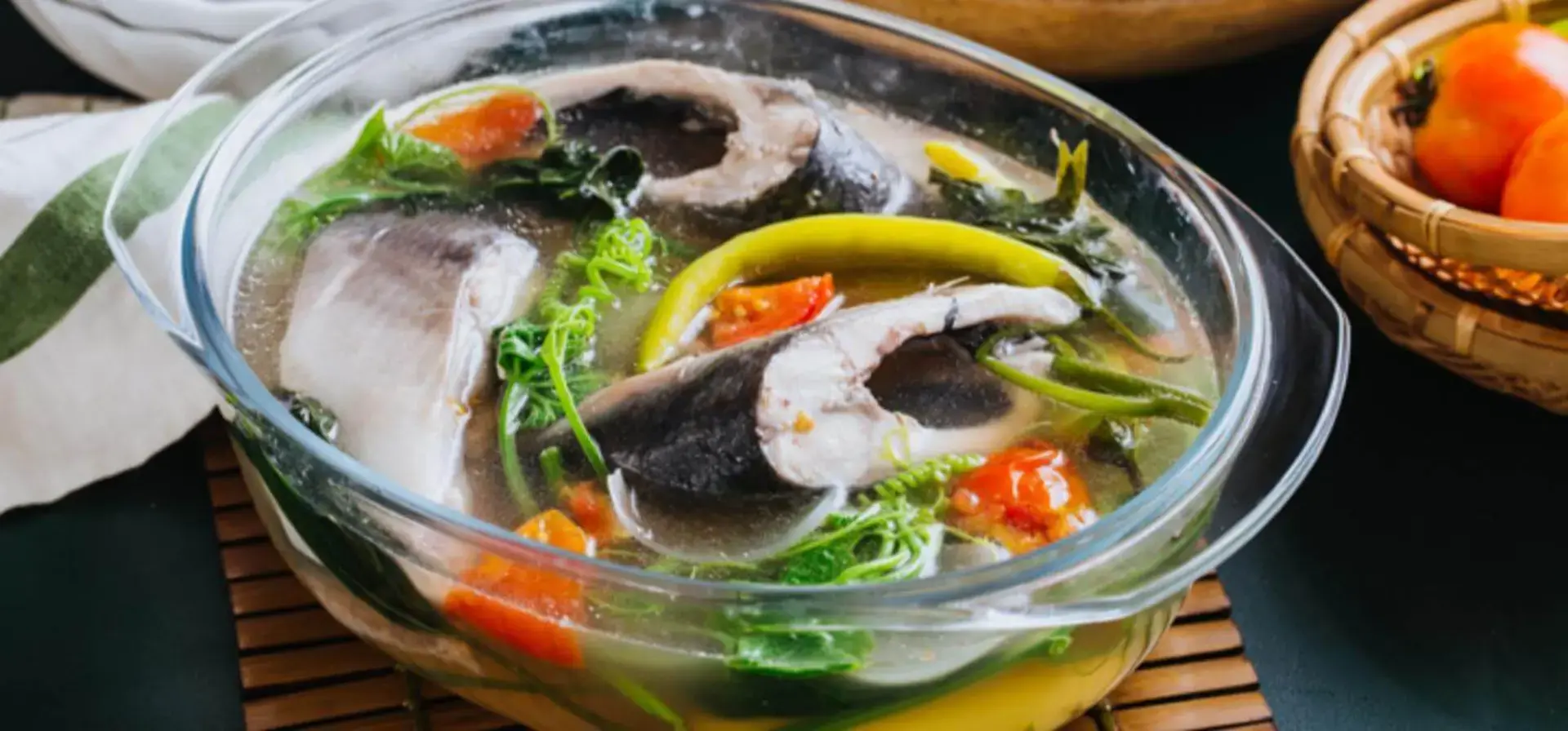 Sinigang na Bangus with Gabi