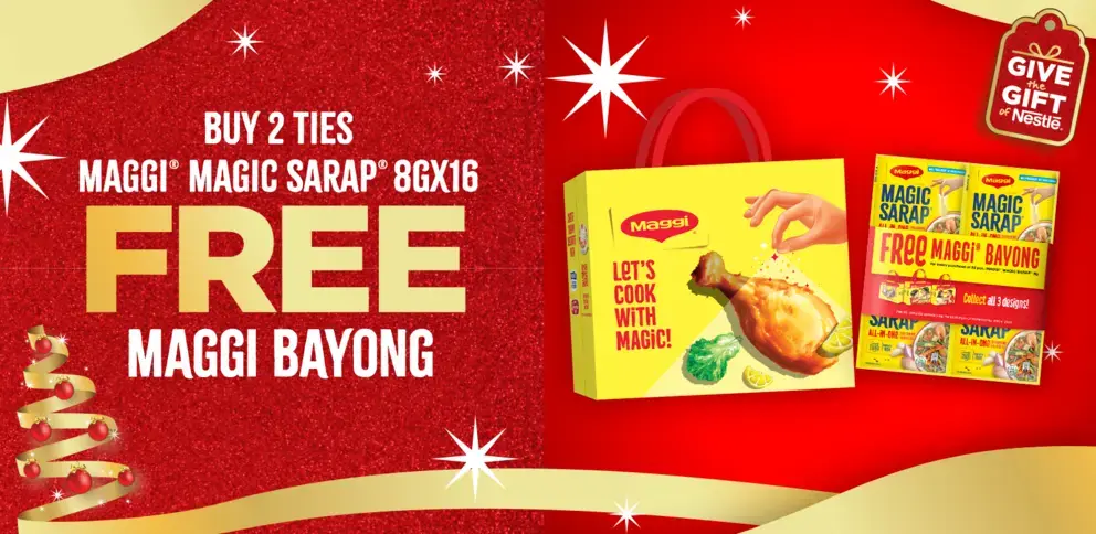 Buy 2 Ties MMS 8g get FREE Bayong