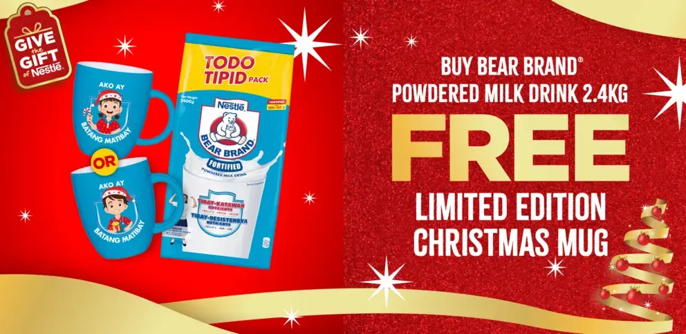 Buy BBPMD 2.4kg get FREE Limited Edition Christmas Mug