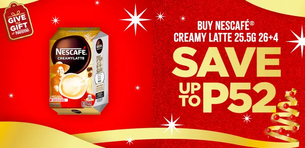 Nescafe Creamylatte 25.5g 24+6 copy