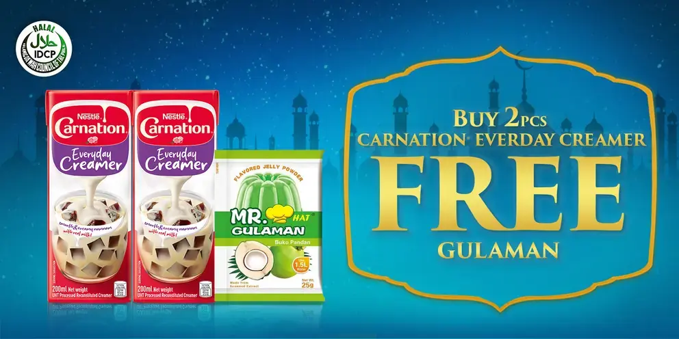 Buy 2pcs Carnation Everyday Creamer FREE Gulaman